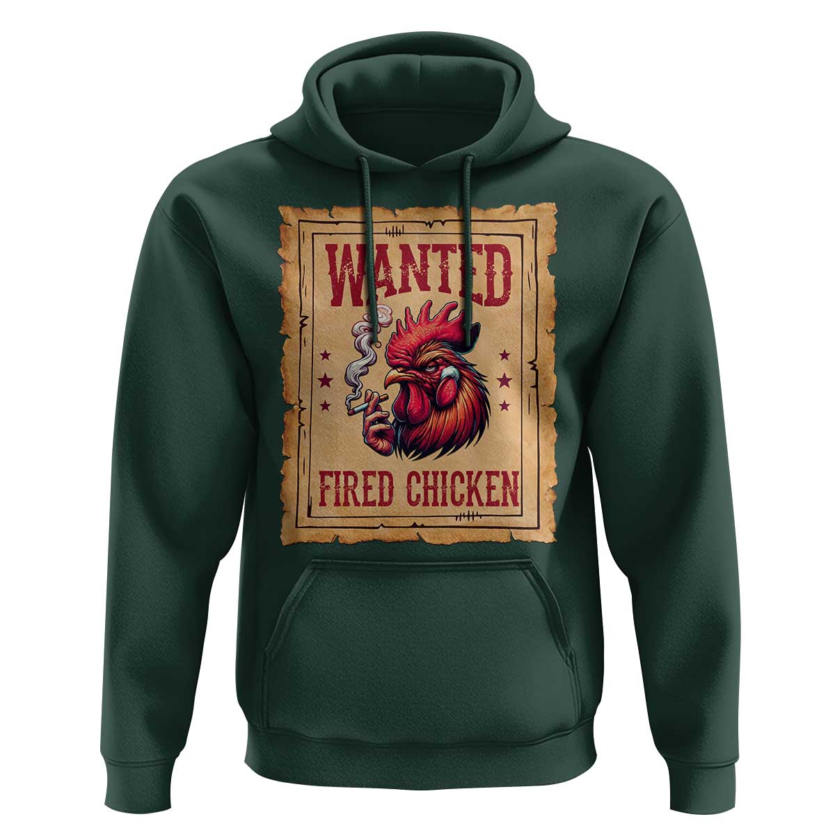 Funny Weed Lover Cannabis 420 Hoodie Fried Chicken - Wonder Print Shop