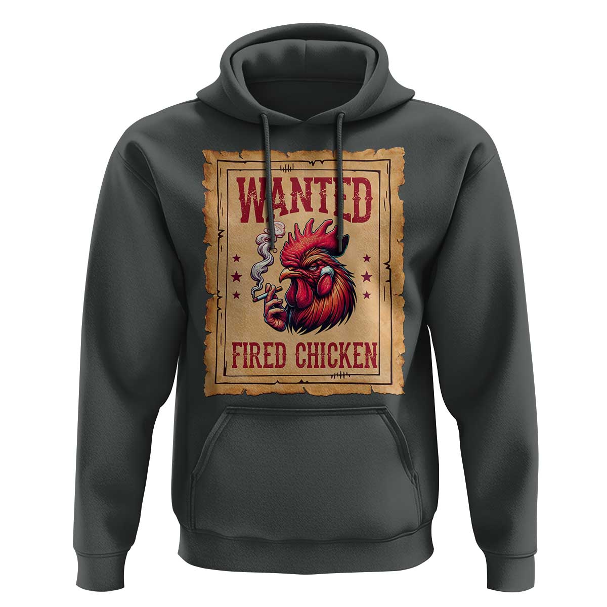 Funny Weed Lover Cannabis 420 Hoodie Fried Chicken - Wonder Print Shop