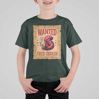 Funny Weed Lover Cannabis 420 T Shirt For Kid Fried Chicken - Wonder Print Shop