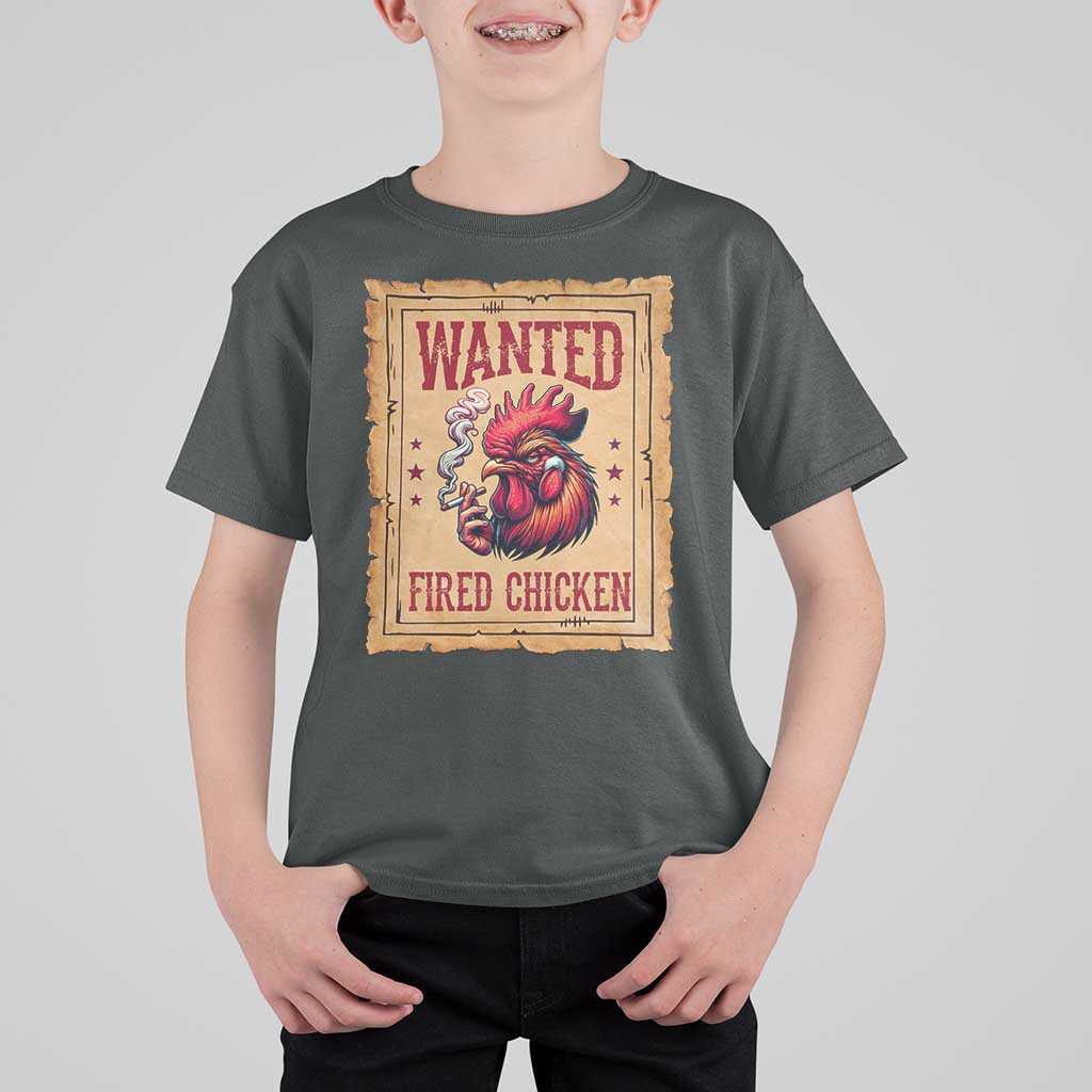 Funny Weed Lover Cannabis 420 T Shirt For Kid Fried Chicken - Wonder Print Shop