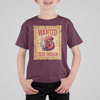 Funny Weed Lover Cannabis 420 T Shirt For Kid Fried Chicken - Wonder Print Shop