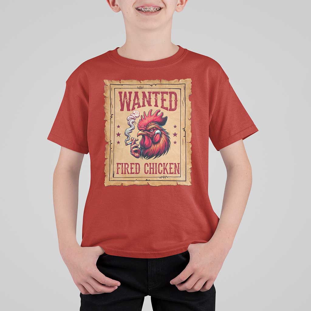 Funny Weed Lover Cannabis 420 T Shirt For Kid Fried Chicken - Wonder Print Shop