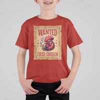 Funny Weed Lover Cannabis 420 T Shirt For Kid Fried Chicken - Wonder Print Shop