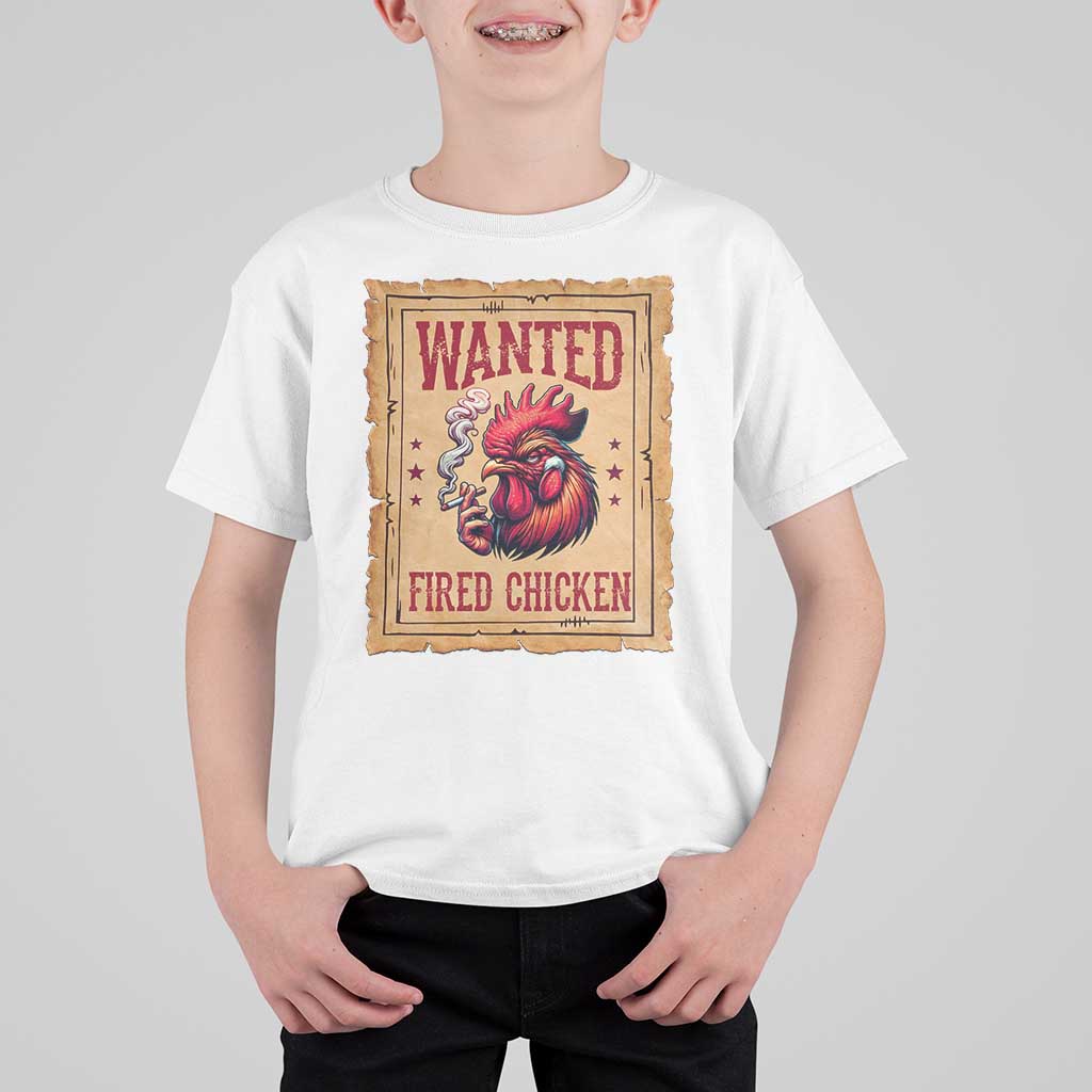 Funny Weed Lover Cannabis 420 T Shirt For Kid Fried Chicken - Wonder Print Shop