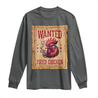 Funny Weed Lover Cannabis 420 Long Sleeve Shirt Fried Chicken - Wonder Print Shop