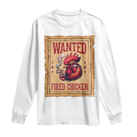 Funny Weed Lover Cannabis 420 Long Sleeve Shirt Fried Chicken - Wonder Print Shop