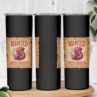 Funny Weed Lover Cannabis 420 Skinny Tumbler Fried Chicken - Wonder Print Shop
