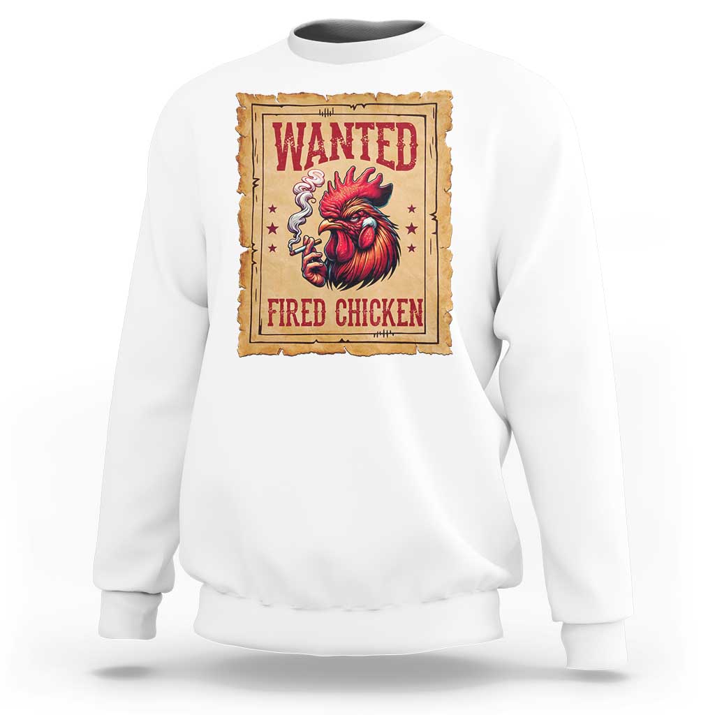 Funny Weed Lover Cannabis 420 Sweatshirt Fried Chicken - Wonder Print Shop