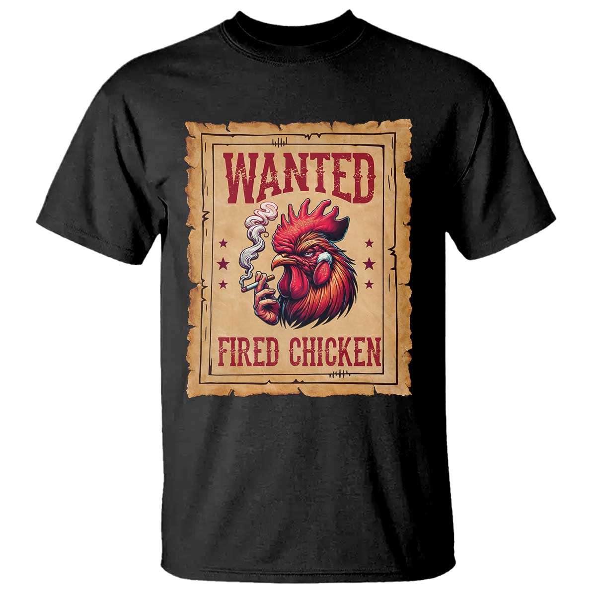 Funny Weed Lover Cannabis 420 T Shirt Fried Chicken - Wonder Print Shop