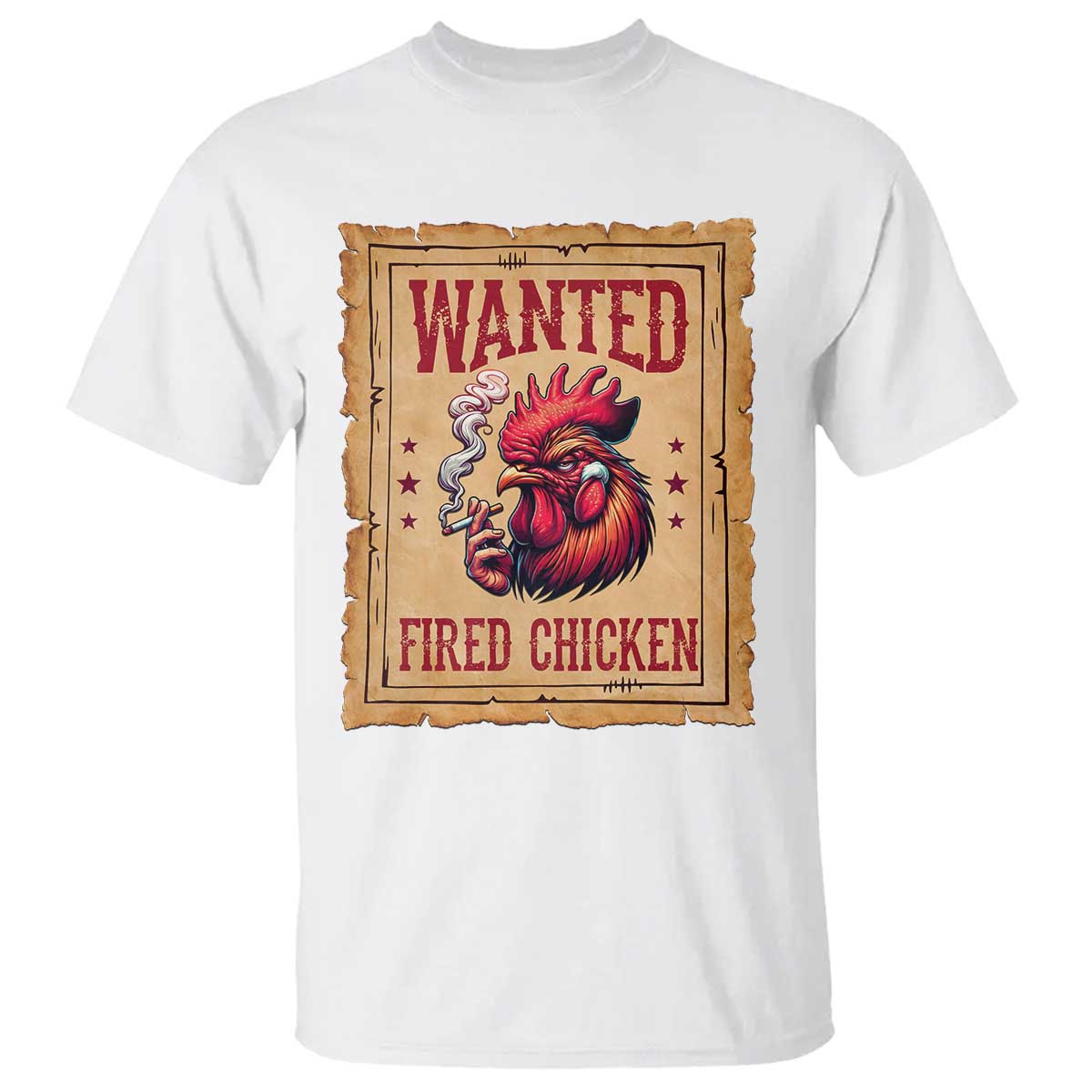 Funny Weed Lover Cannabis 420 T Shirt Fried Chicken - Wonder Print Shop