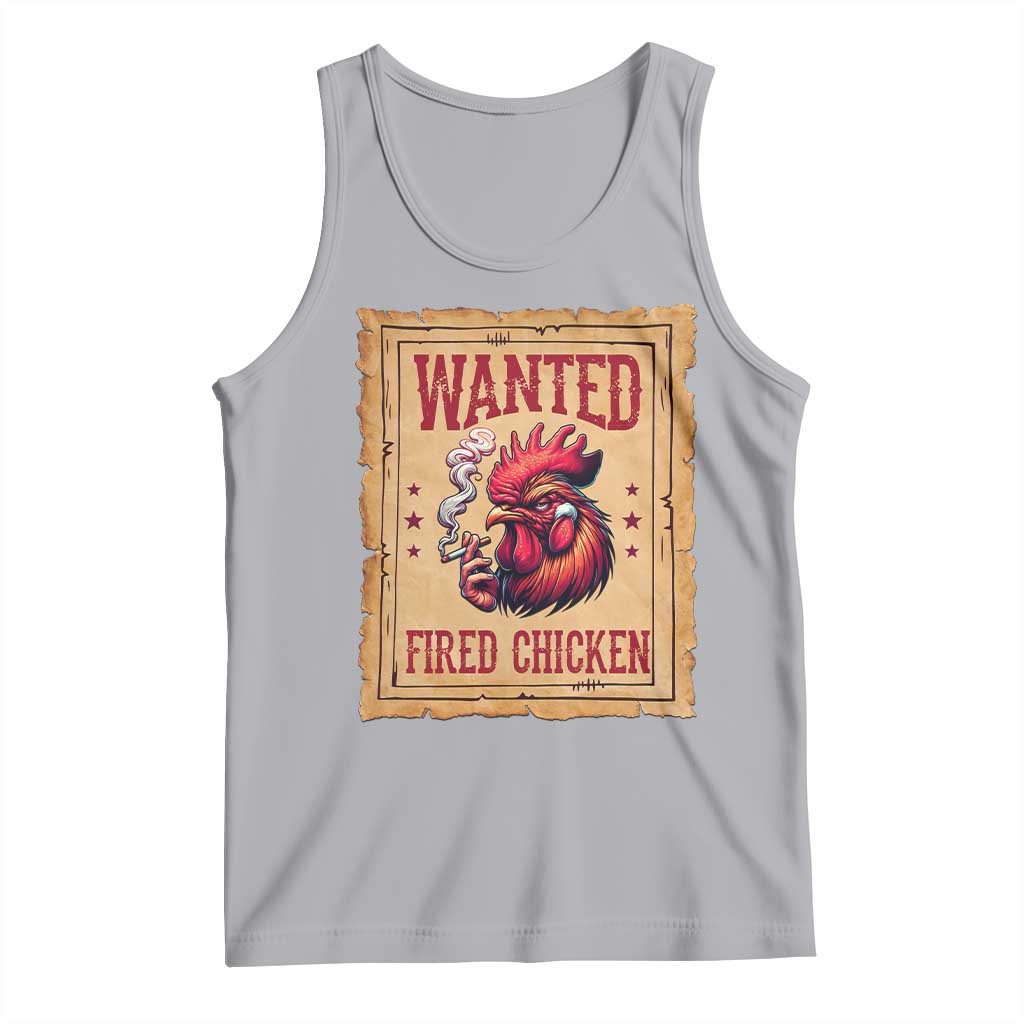 Funny Weed Lover Cannabis 420 Tank Top Fried Chicken - Wonder Print Shop