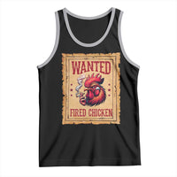 Funny Weed Lover Cannabis 420 Tank Top Fried Chicken - Wonder Print Shop