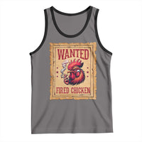 Funny Weed Lover Cannabis 420 Tank Top Fried Chicken - Wonder Print Shop