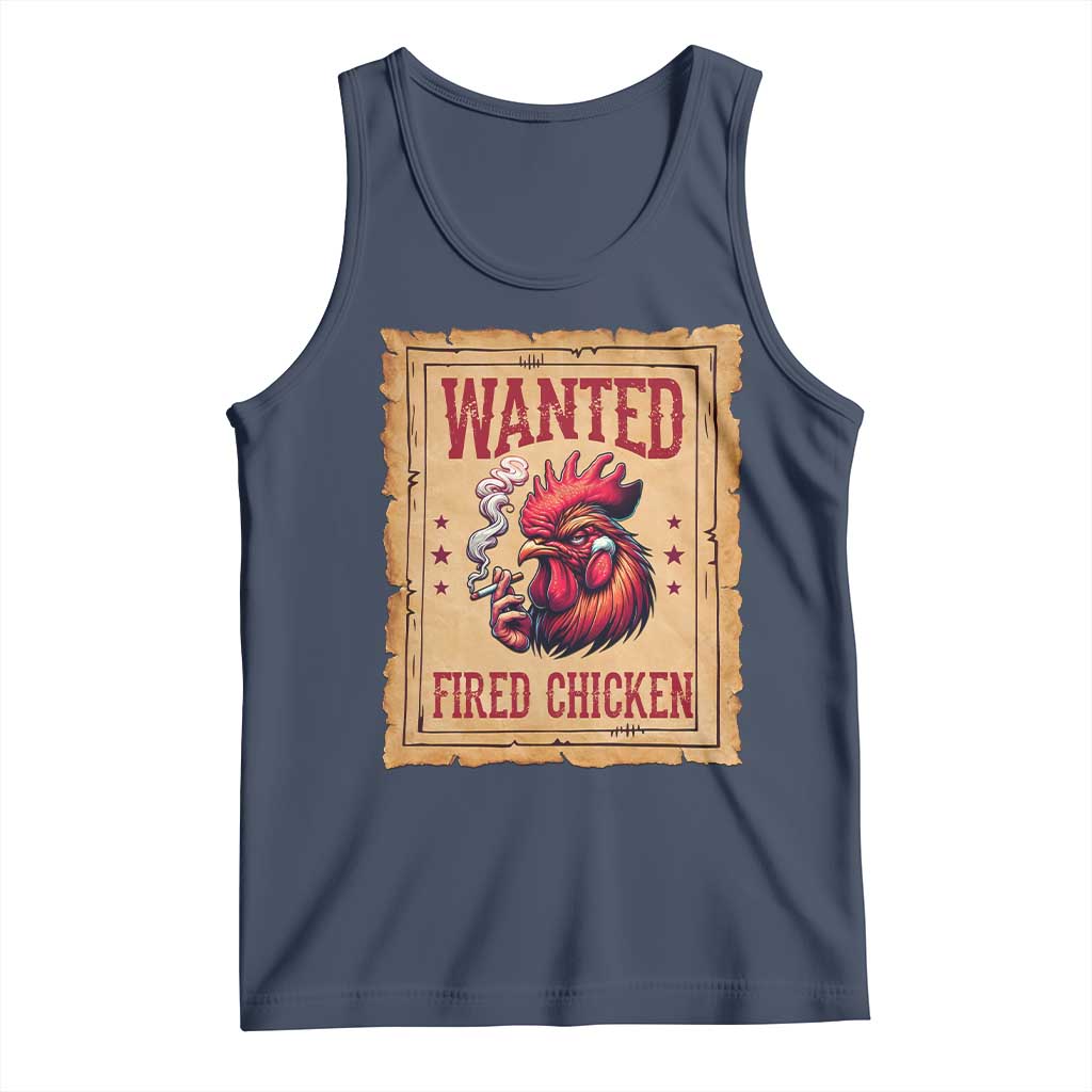 Funny Weed Lover Cannabis 420 Tank Top Fried Chicken - Wonder Print Shop