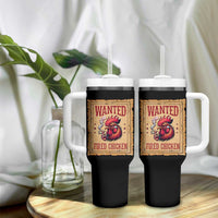 Funny Weed Lover Cannabis 420 Tumbler With Handle Fried Chicken - Wonder Print Shop