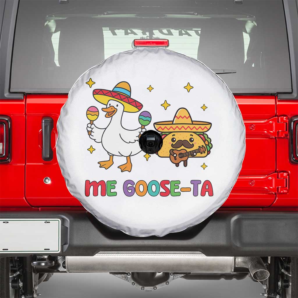 Me Goose Ta Mexican Spare Tire Cover Funny Spanish Taco Mexican Food Meme - Wonder Print Shop