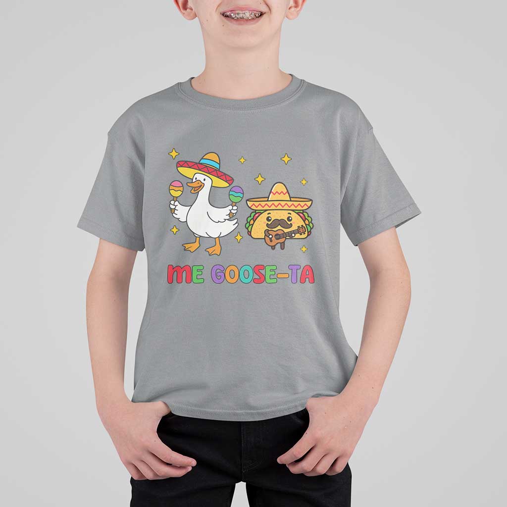 Me Goose Ta Mexican T Shirt For Kid Funny Spanish Taco Mexican Food Meme - Wonder Print Shop