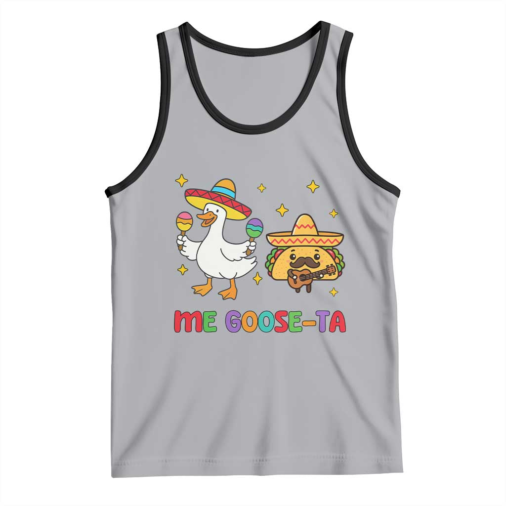 Me Goose Ta Mexican Tank Top Funny Spanish Taco Mexican Food Meme - Wonder Print Shop
