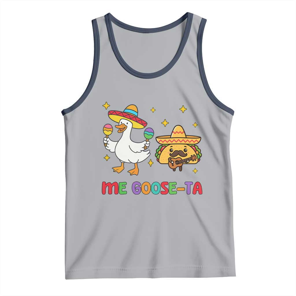 Me Goose Ta Mexican Tank Top Funny Spanish Taco Mexican Food Meme - Wonder Print Shop