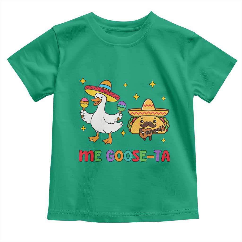 Me Goose Ta Mexican Toddler T Shirt Funny Spanish Taco Mexican Food Meme - Wonder Print Shop