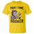 Part Time Hooker T Shirt Funny Bass Fishing Beer Joke - Wonder Print Shop