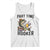 Part Time Hooker Tank Top Funny Bass Fishing Beer Joke - Wonder Print Shop