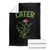 Funny Gator Sarcastic Christmas Throw Blanket Later Alligator - Wonder Print Shop
