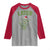 Funny Gator Sarcastic Christmas Raglan Shirt Later Alligator - Wonder Print Shop