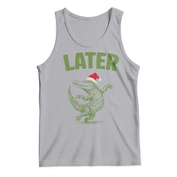 Funny Gator Sarcastic Christmas Tank Top Later Alligator - Wonder Print Shop