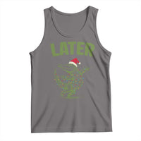 Funny Gator Sarcastic Christmas Tank Top Later Alligator - Wonder Print Shop