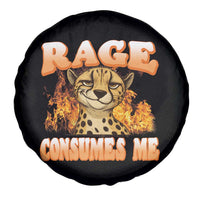 Cool Cheetah Spare Tire Cover Funny Range Consumes Me Sarcastic Wild Animal - Wonder Print Shop