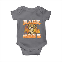 Cool Cheetah Baby Onesie Funny Range Consumes Me Sarcastic Wild Animal - Wonder Print Shop
