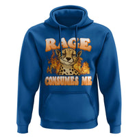 Cool Cheetah Hoodie Funny Range Consumes Me Sarcastic Wild Animal - Wonder Print Shop