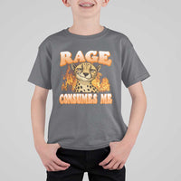 Cool Cheetah T Shirt For Kid Funny Range Consumes Me Sarcastic Wild Animal - Wonder Print Shop