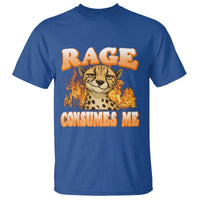 Cool Cheetah T Shirt Funny Range Consumes Me Sarcastic Wild Animal - Wonder Print Shop