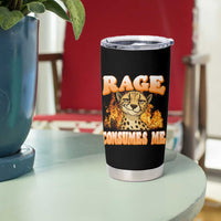 Cool Cheetah Tumbler Cup Funny Range Consumes Me Sarcastic Wild Animal