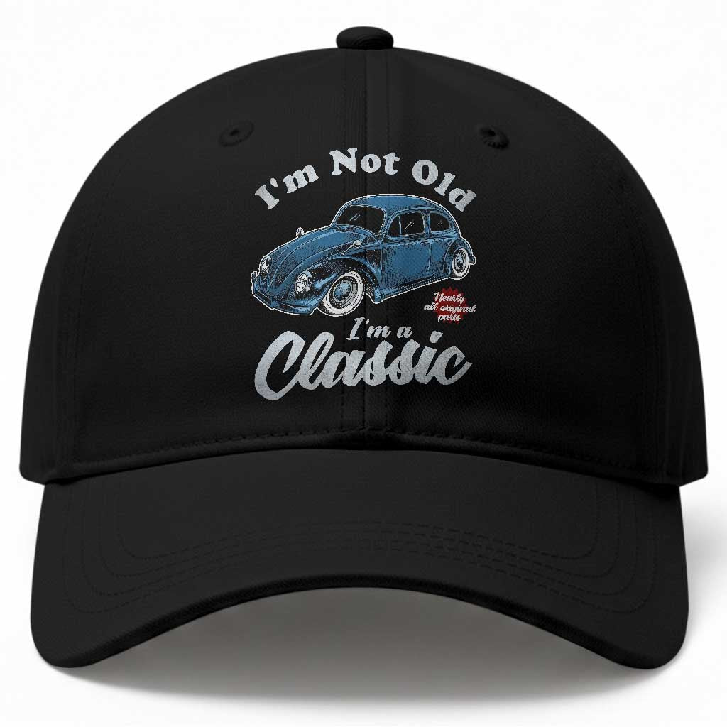 I'm Not Old I'm Classic Baseball Cap Vintage Distressed Classic Bug Travel