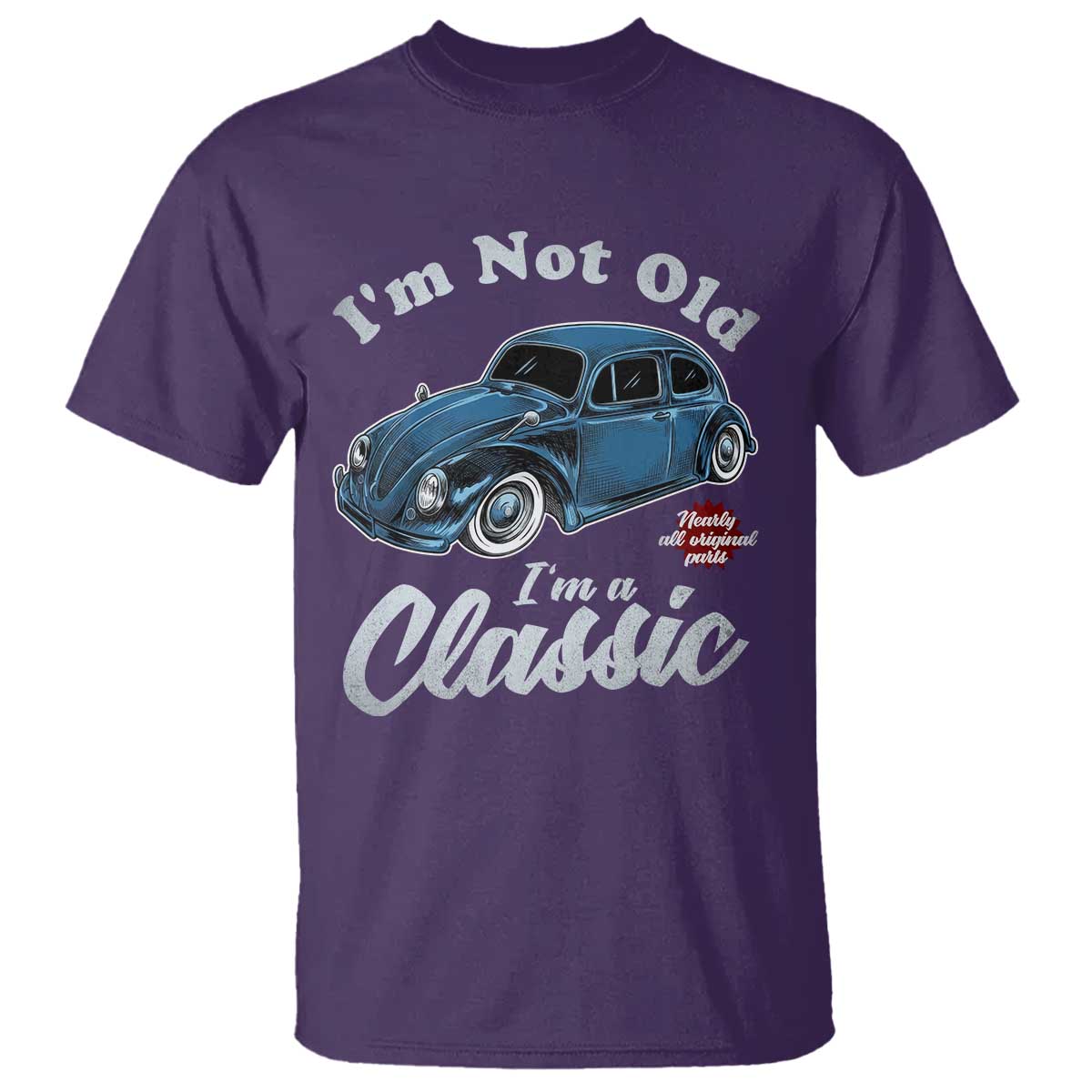 I'm Not Old I'm Classic T Shirt Vintage Distressed Classic Bug Travel