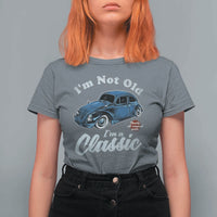 I'm Not Old I'm Classic T Shirt For Women Vintage Distressed Classic Bug Travel