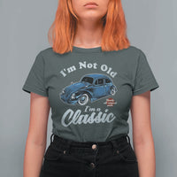 I'm Not Old I'm Classic T Shirt For Women Vintage Distressed Classic Bug Travel