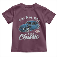 I'm Not Old I'm Classic Toddler T Shirt Vintage Distressed Classic Bug Travel