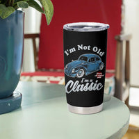I'm Not Old I'm Classic Tumbler Cup Vintage Distressed Classic Bug Travel