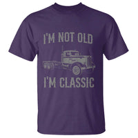 I'm Not Old I'm Classic T Shirt Retro Needlenose Semi Truck Old School Distressed Big Rig 18 Wheeler