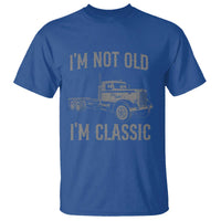 I'm Not Old I'm Classic T Shirt Retro Needlenose Semi Truck Old School Distressed Big Rig 18 Wheeler