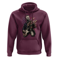 Teddy Roosevelt Playing Guitar 4th of July Hoodie