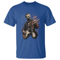 Teddy Roosevelt Playing Guitar 4th of July T Shirt