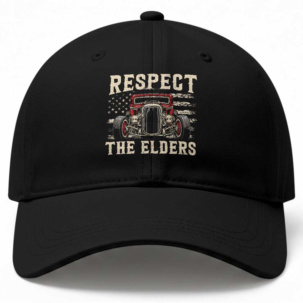 Respect The Elders Baseball Cap 1932 American Classic Hotrod