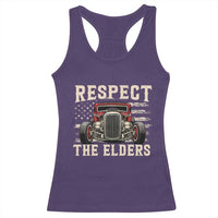Respect The Elders Racerback Tank Top 1932 American Classic Hotrod