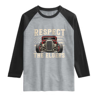 Respect The Elders Raglan Shirt 1932 American Classic Hotrod