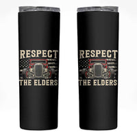 Respect The Elders Skinny Tumbler 1932 American Classic Hotrod
